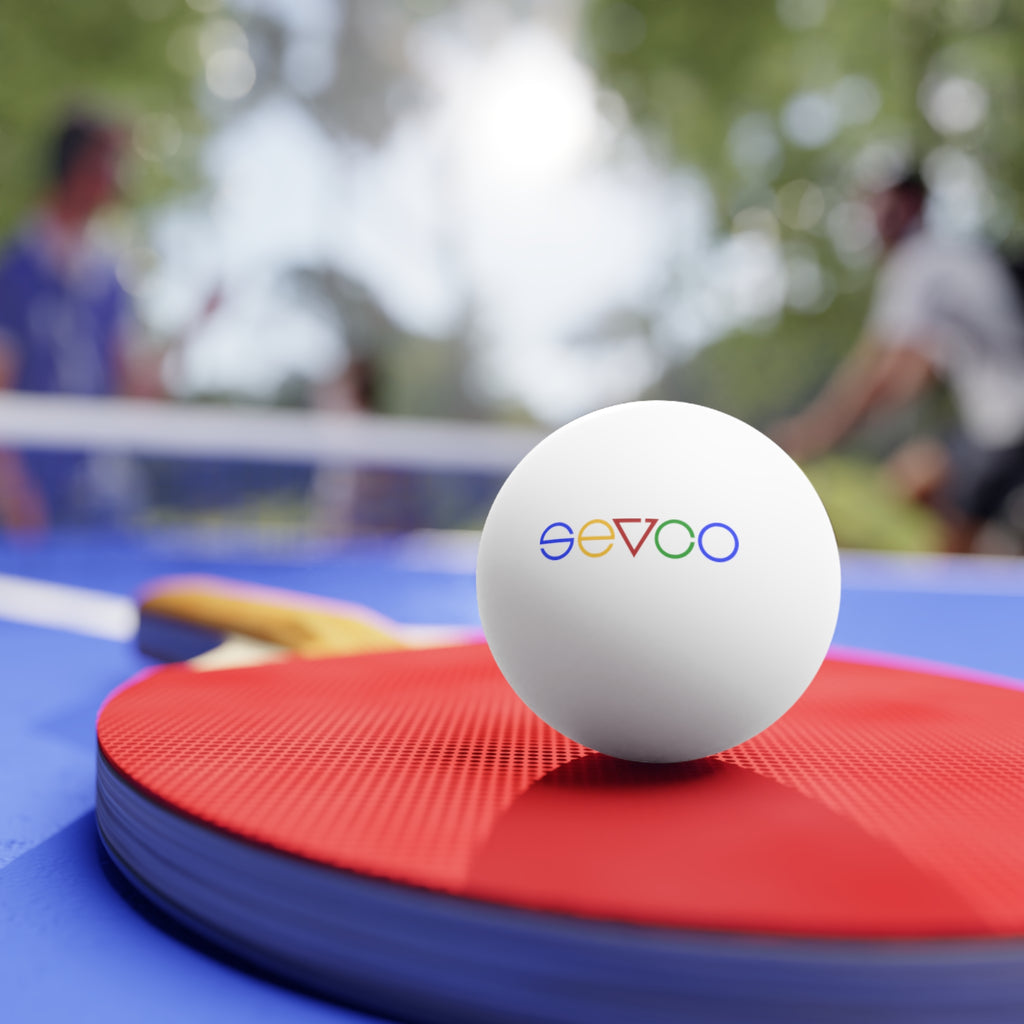 6 Pack of White SEVCO Ping Pong Balls