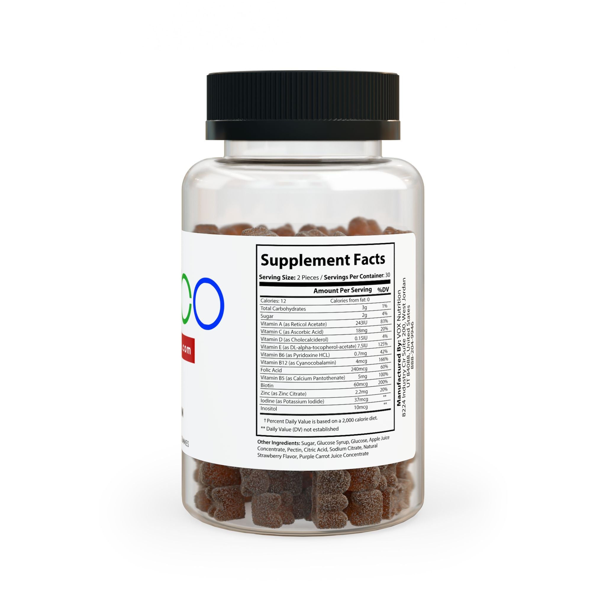 Multivitamin Gummies for Adults (60 Gummies)